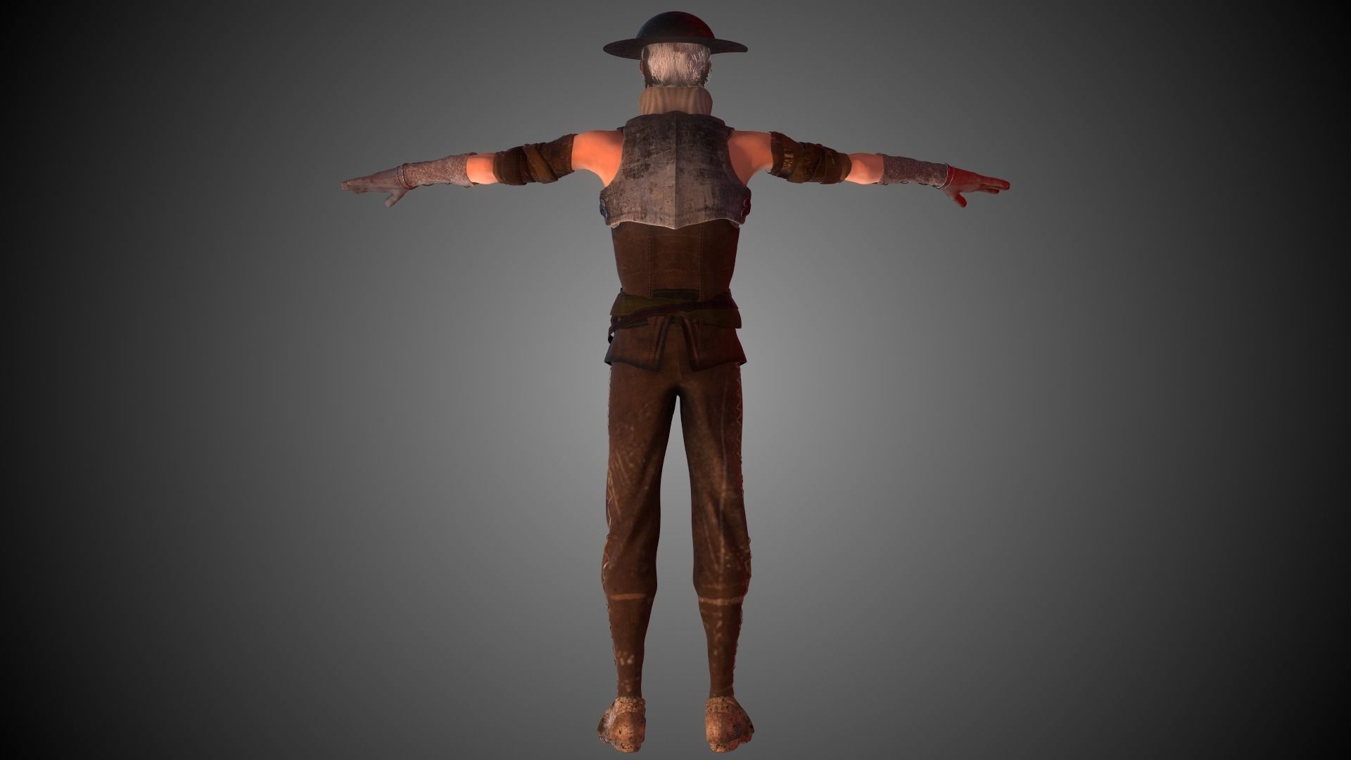 Don Quijote De La Mancha 3D model_8