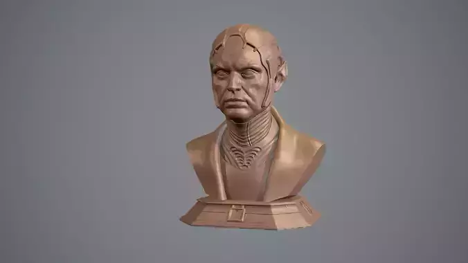 Malekith bust of person