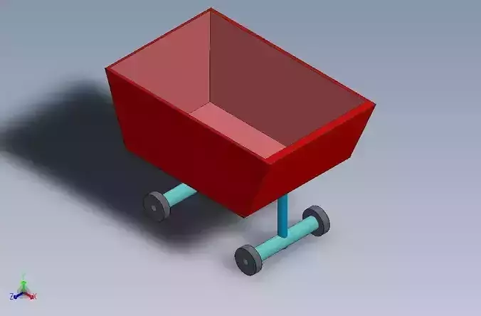 solid wheelbarrow with wheels