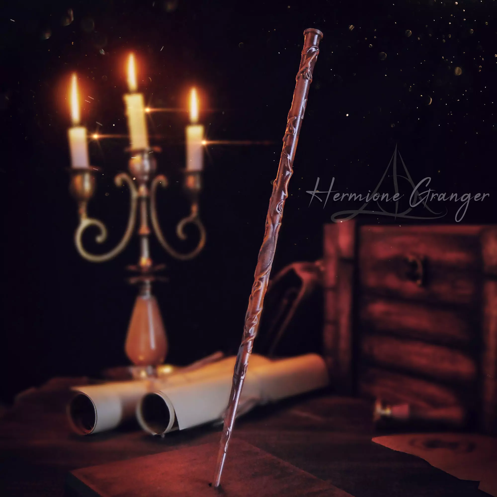 HERMIONE GRANGER WAND - HARRY POTTER 3D print model_0