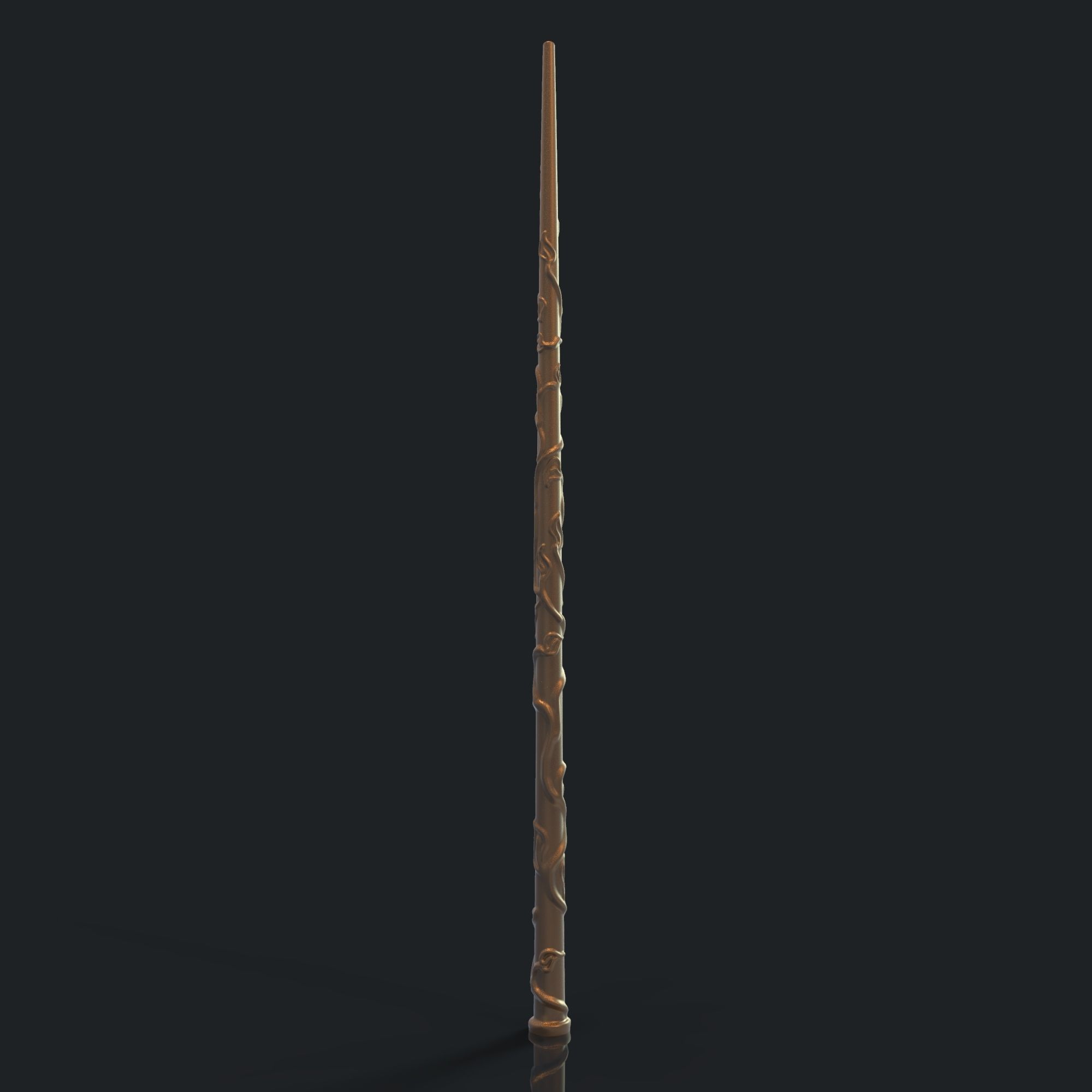HERMIONE GRANGER WAND - HARRY POTTER 3D print model_11