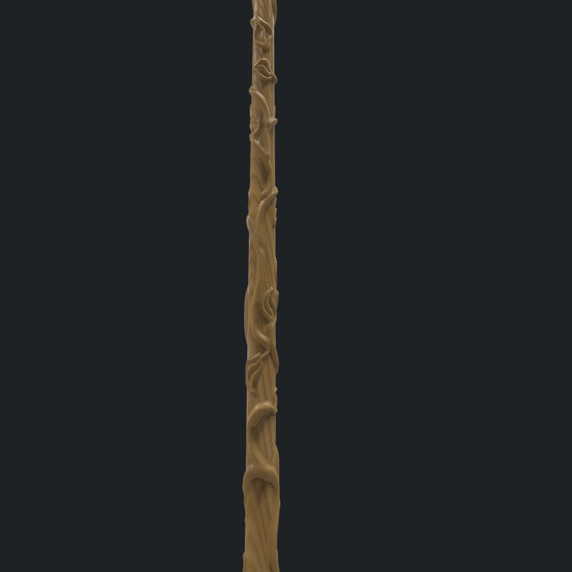 HERMIONE GRANGER WAND - HARRY POTTER 3D print model_8