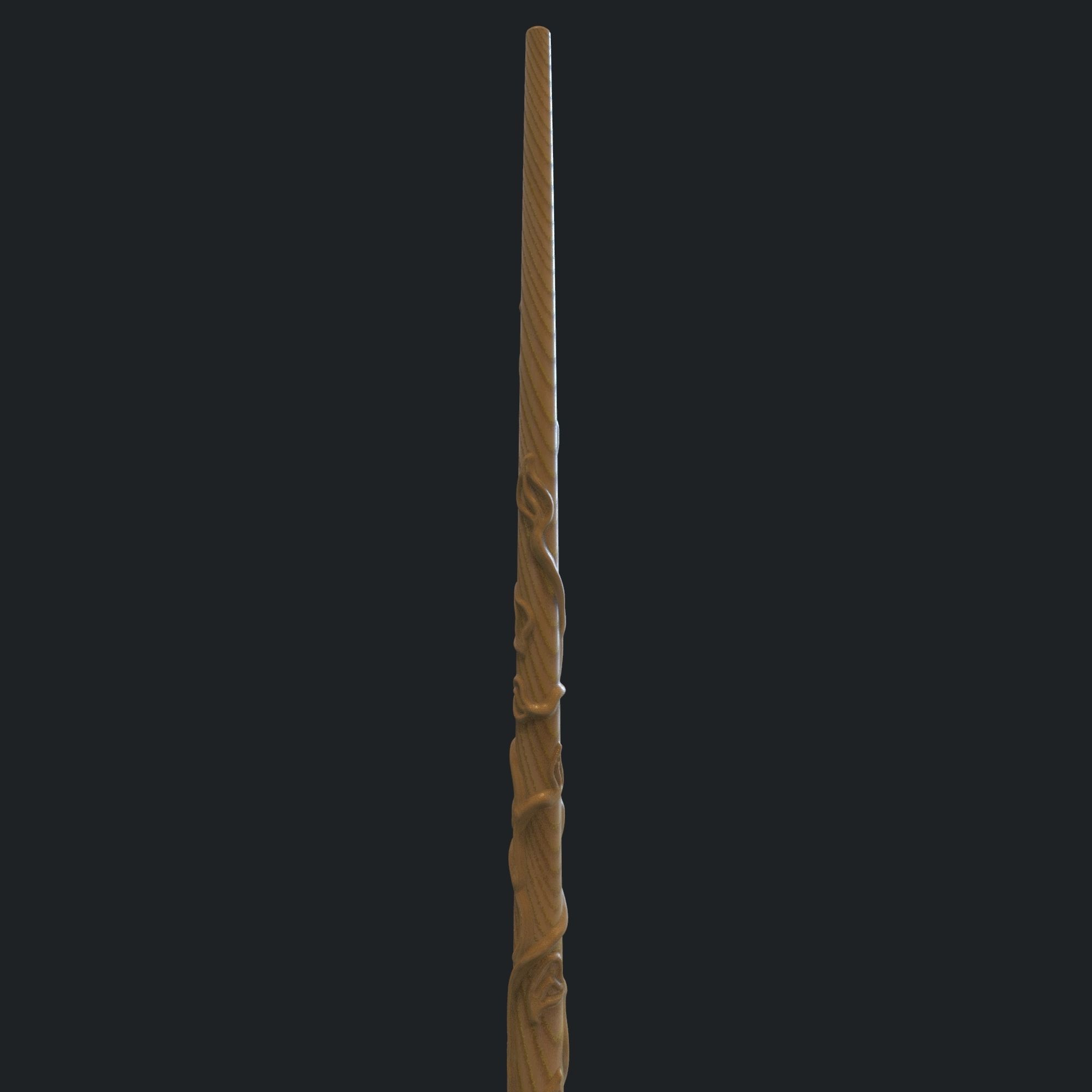 HERMIONE GRANGER WAND - HARRY POTTER 3D print model_6