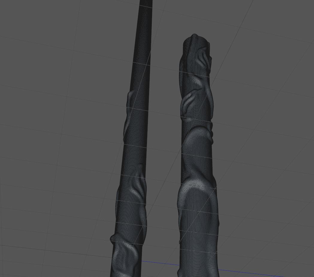 HERMIONE GRANGER WAND - HARRY POTTER 3D print model_19