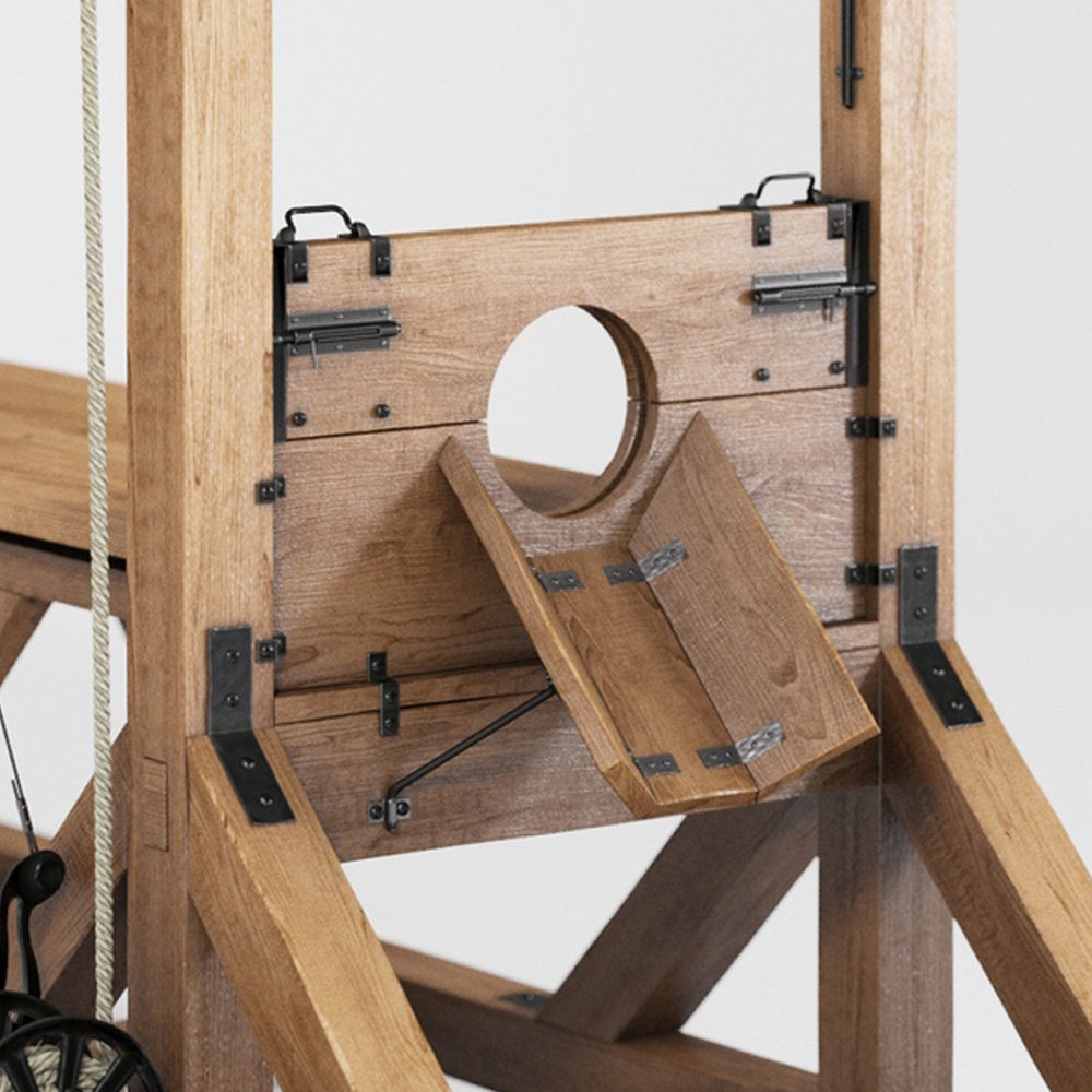 Guillotine 3D model_4
