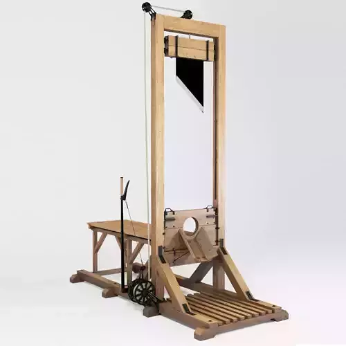 Guillotine 3D model
