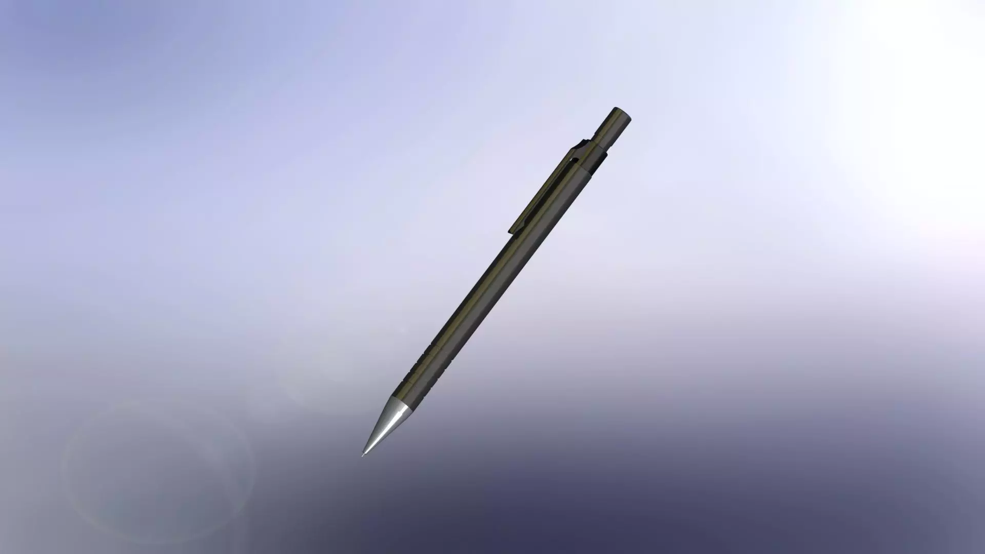 Portaminas pen Free 3D model_0