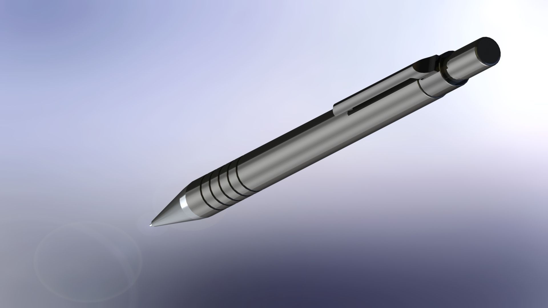Portaminas pen Free 3D model_6