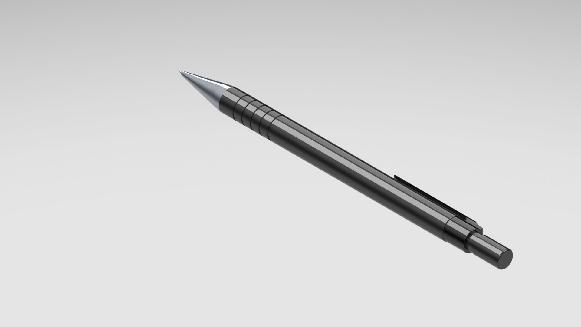 Portaminas pen Free 3D model_2