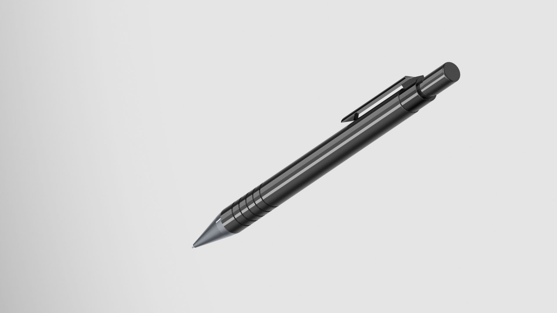 Portaminas pen Free 3D model_3