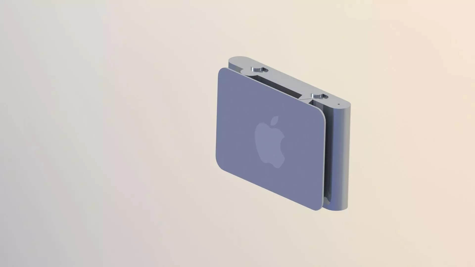 Ipod apple logo Free 3D model_0