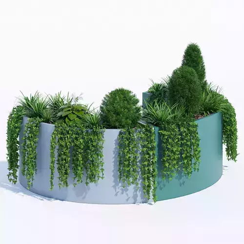 Modular Planters part 2 3D model