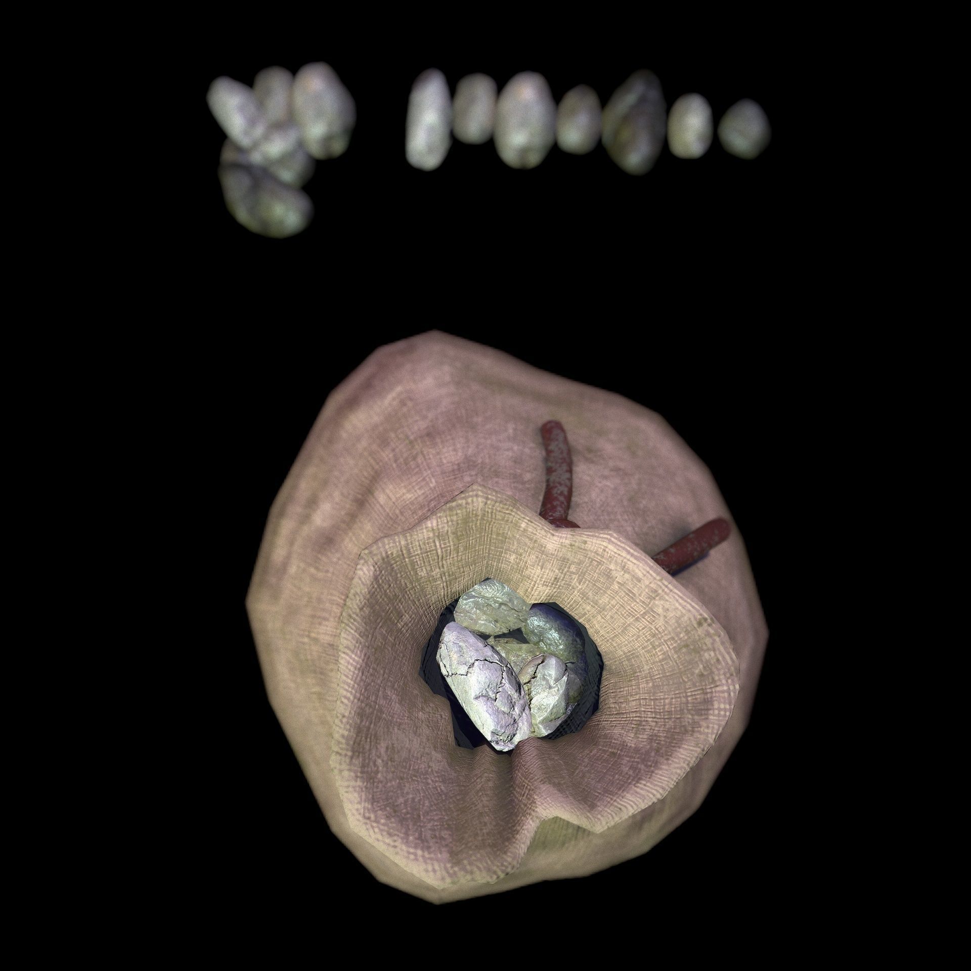 HIE Game Ready Thrown Weapon D180228 Low-poly 3D model_6