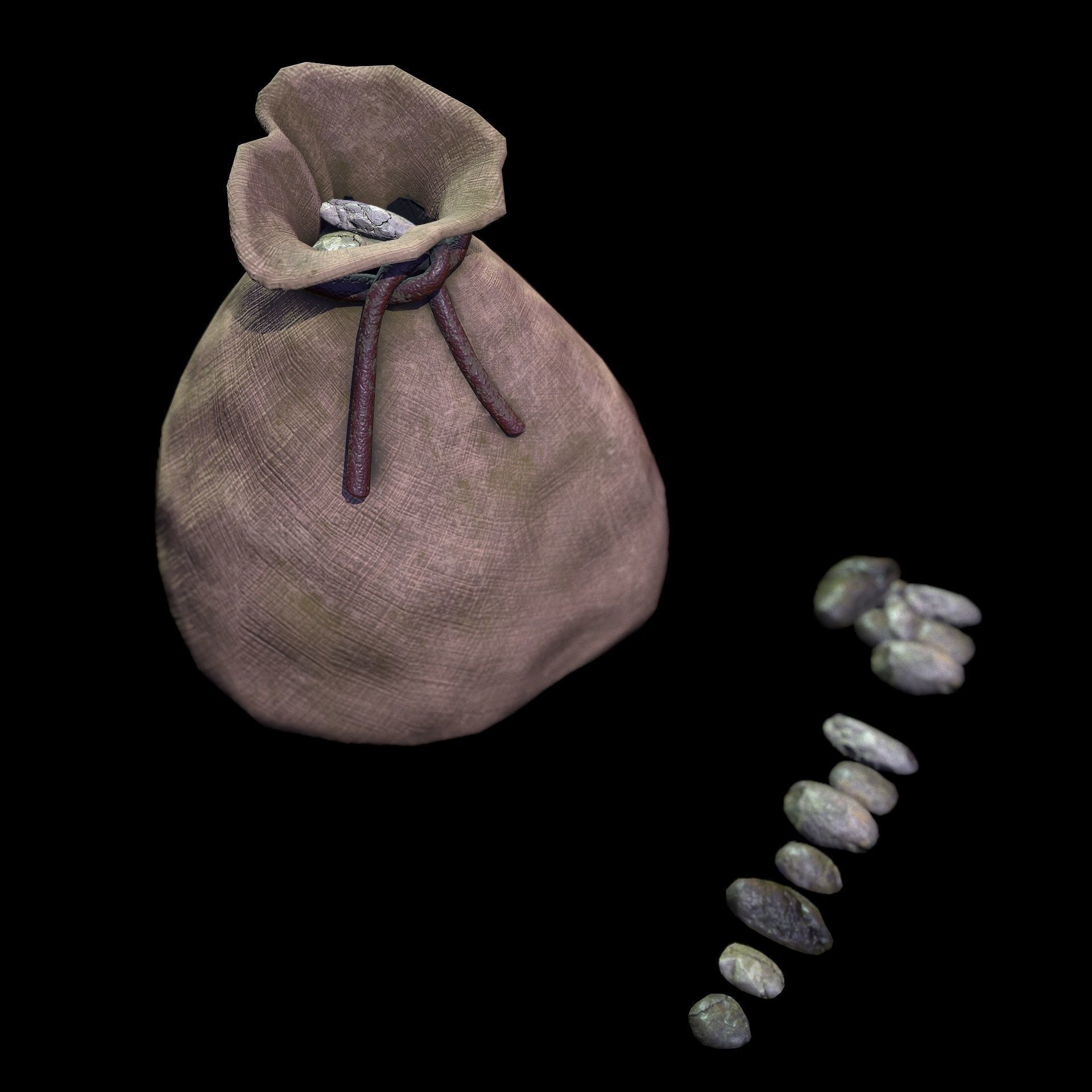 HIE Game Ready Thrown Weapon D180228 Low-poly 3D model_2