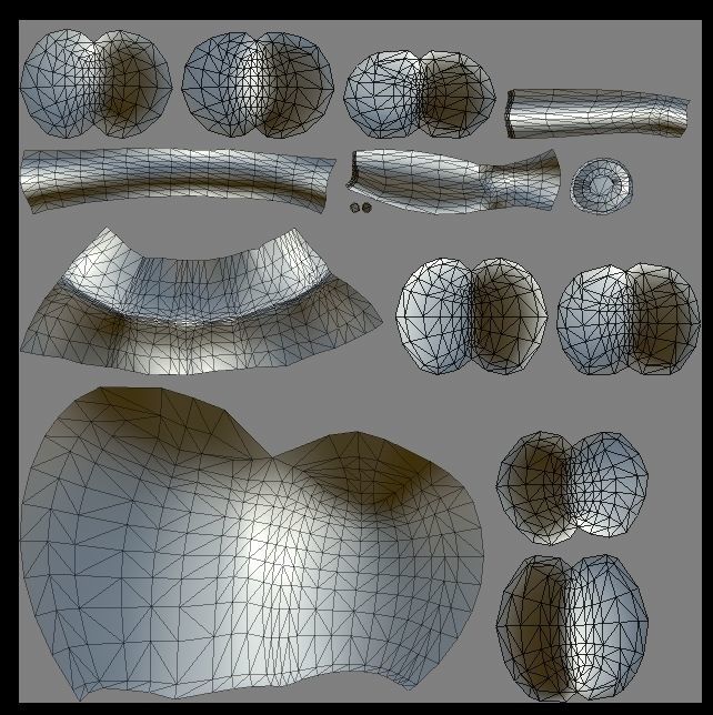 HIE Game Ready Thrown Weapon D180228 Low-poly 3D model_11