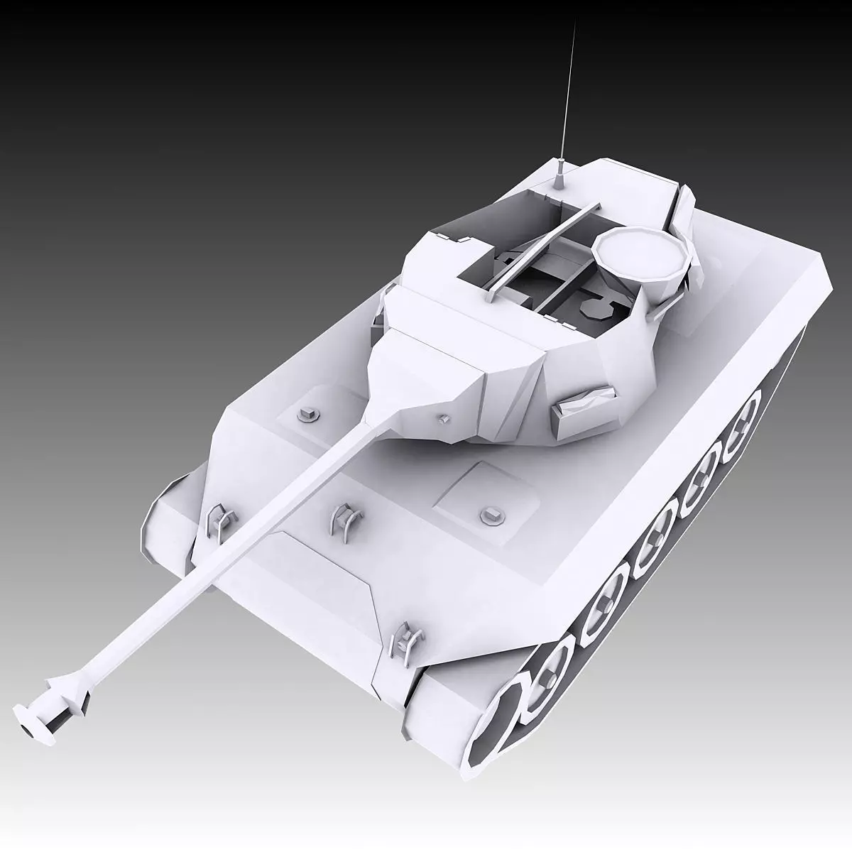Hellcat Tank 3D model