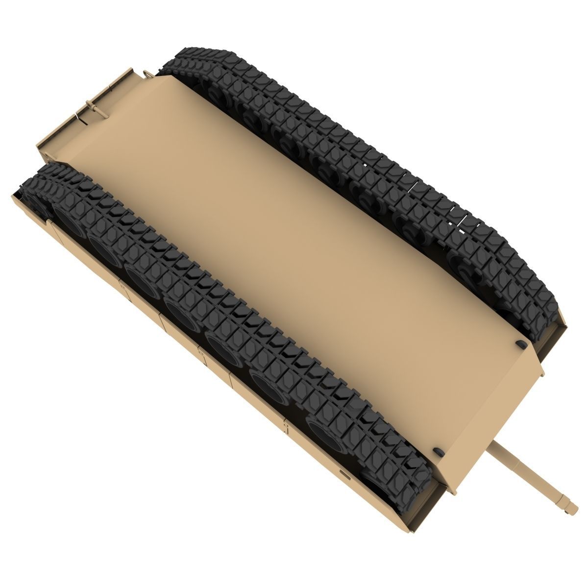 M1 Abrams 3D model_4