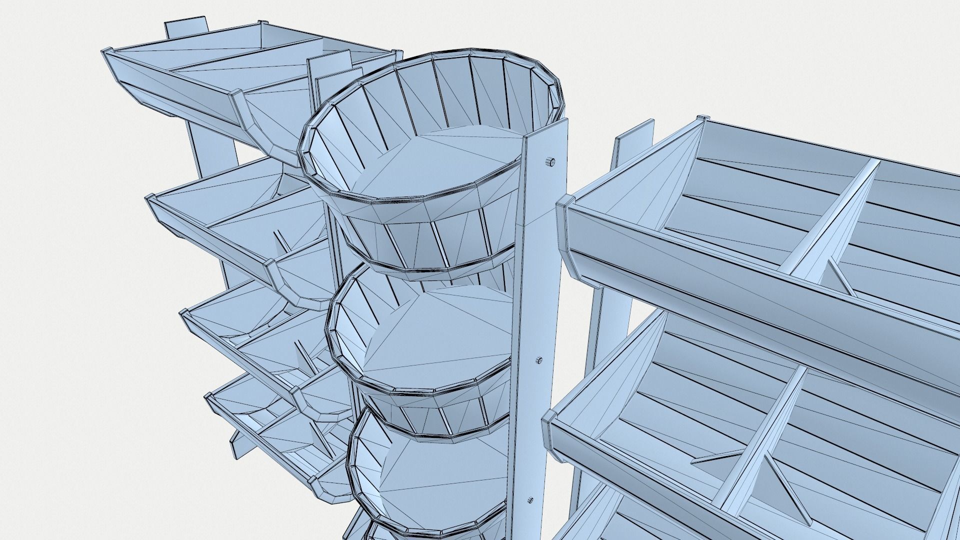 Bucket Shelves 3D model_10