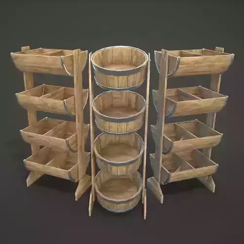 Bucket Shelves
