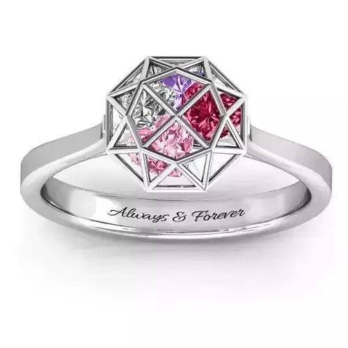 Diamond Cage Ring