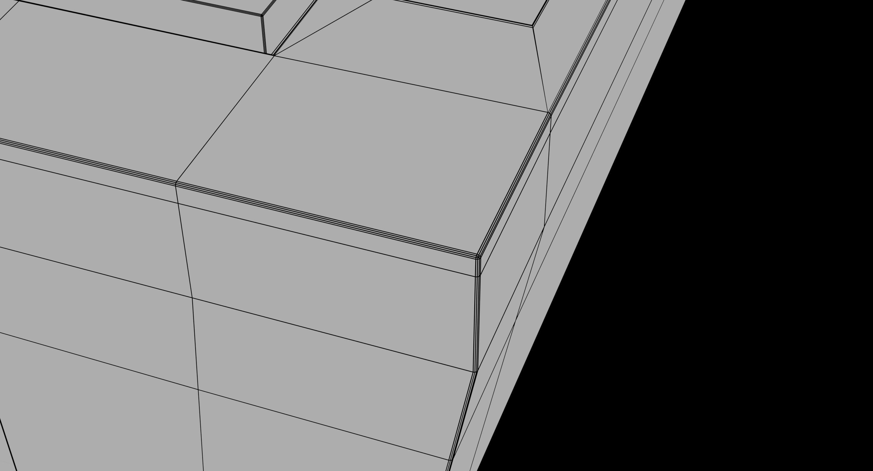 Printer - Low Poly Free 3D model_30