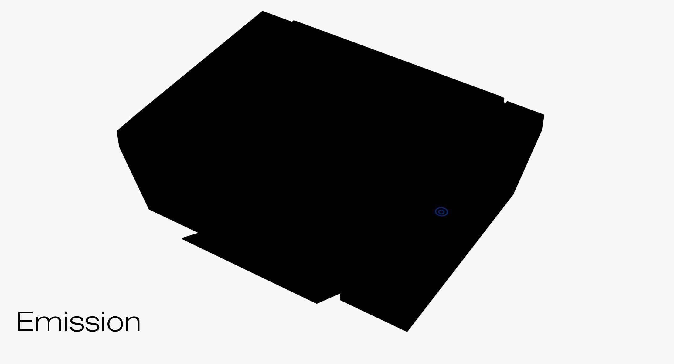 Printer - Low Poly Free 3D model_17