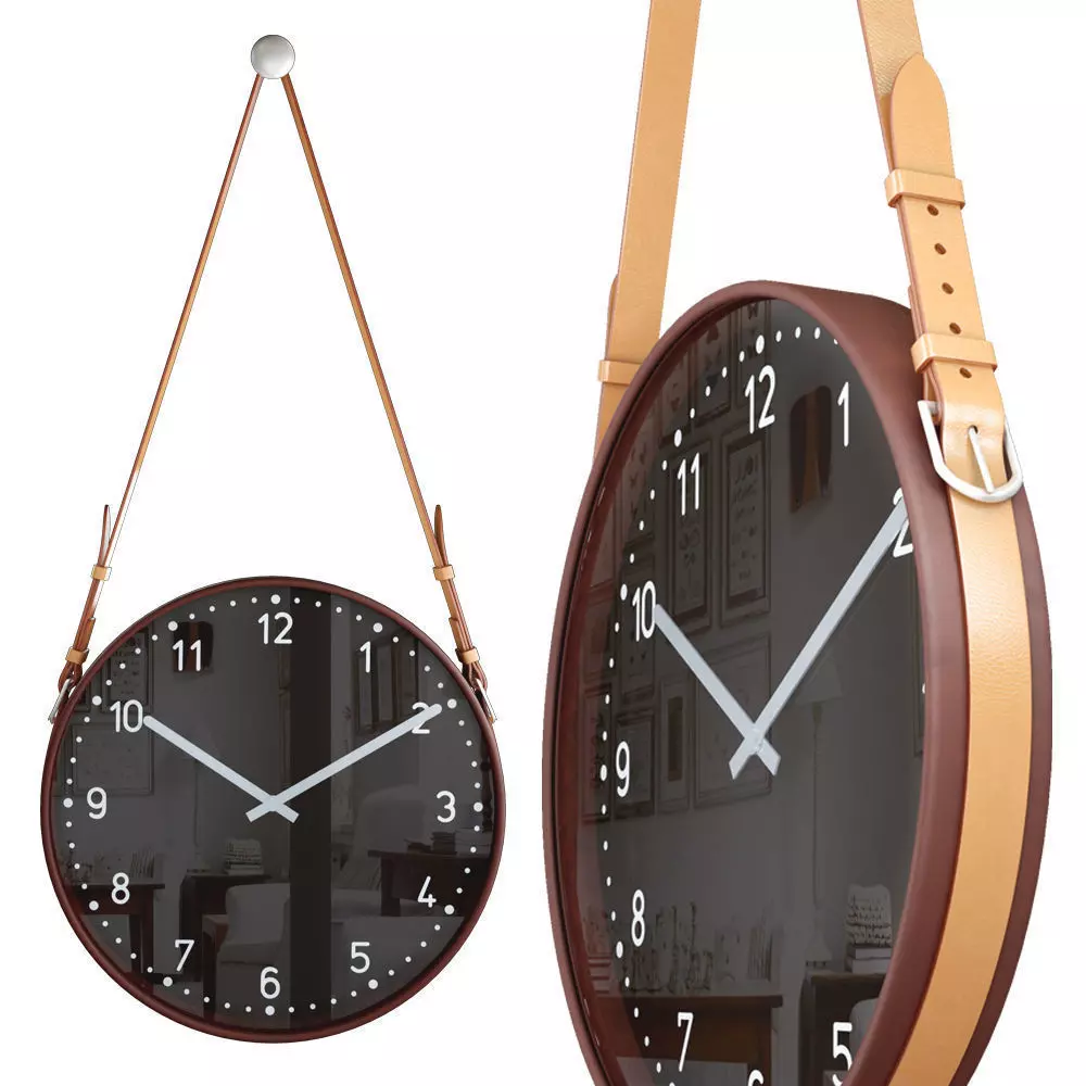 BONDIS Clock with belt 3D model_0