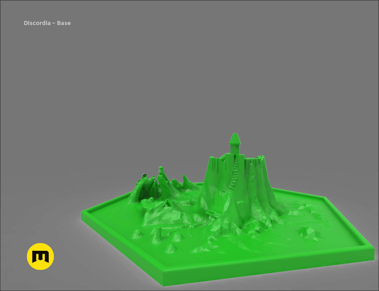 Discordia Forest board game figures 3D print model_21