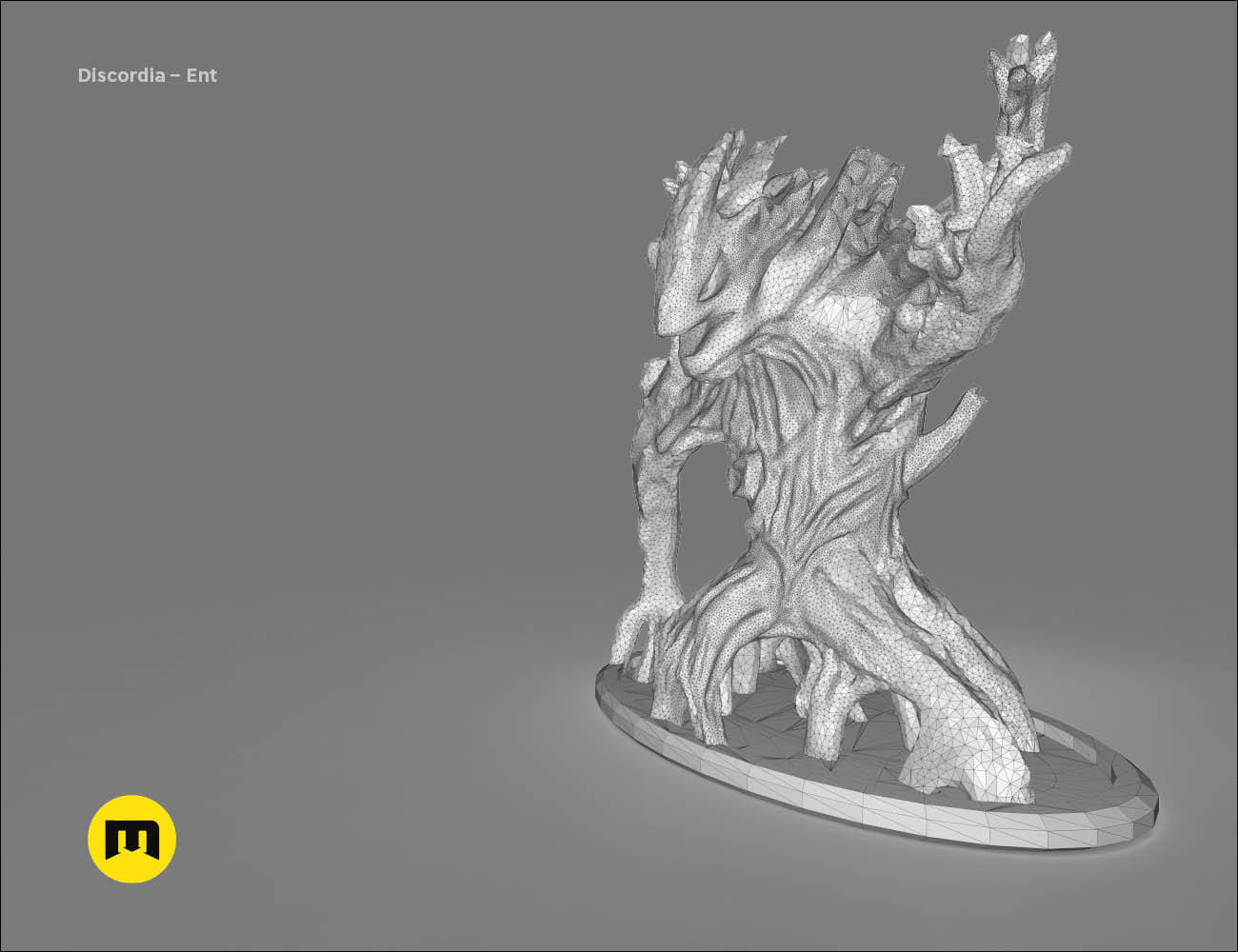 Discordia Forest board game figures 3D print model_7