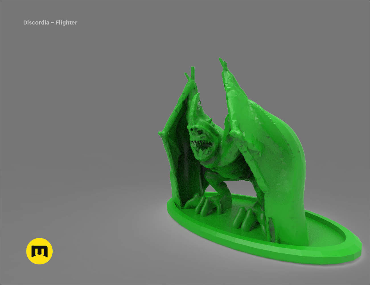 Discordia Forest board game figures 3D print model_17