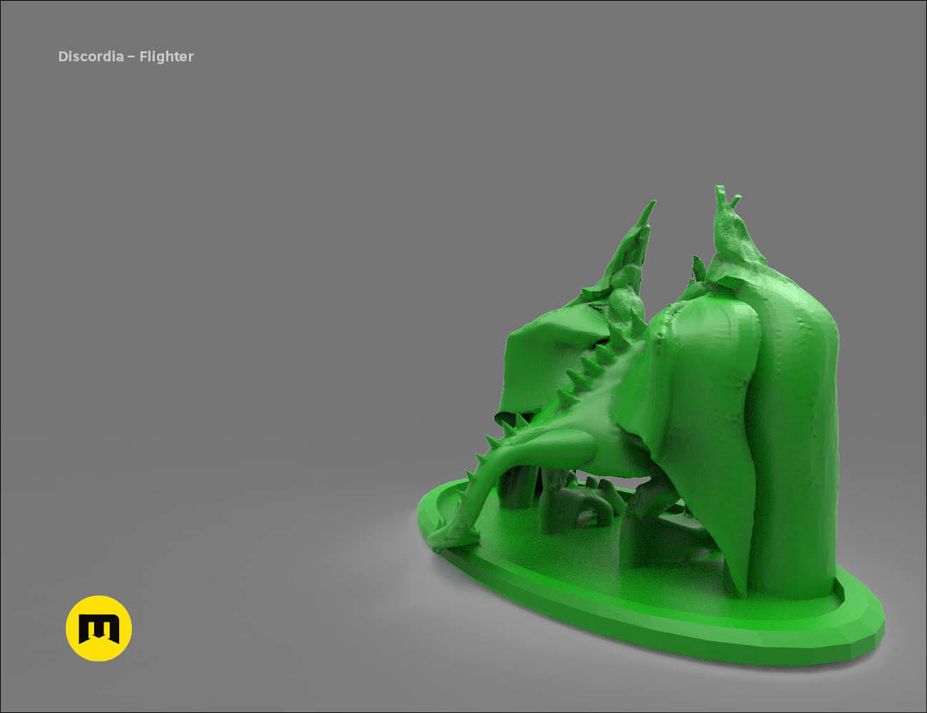 Discordia Forest board game figures 3D print model_18