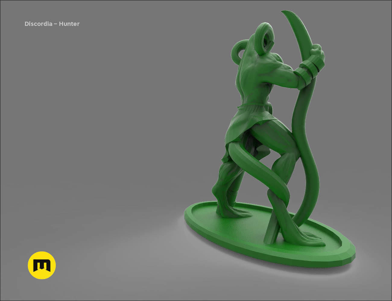 Discordia Forest board game figures 3D print model_15