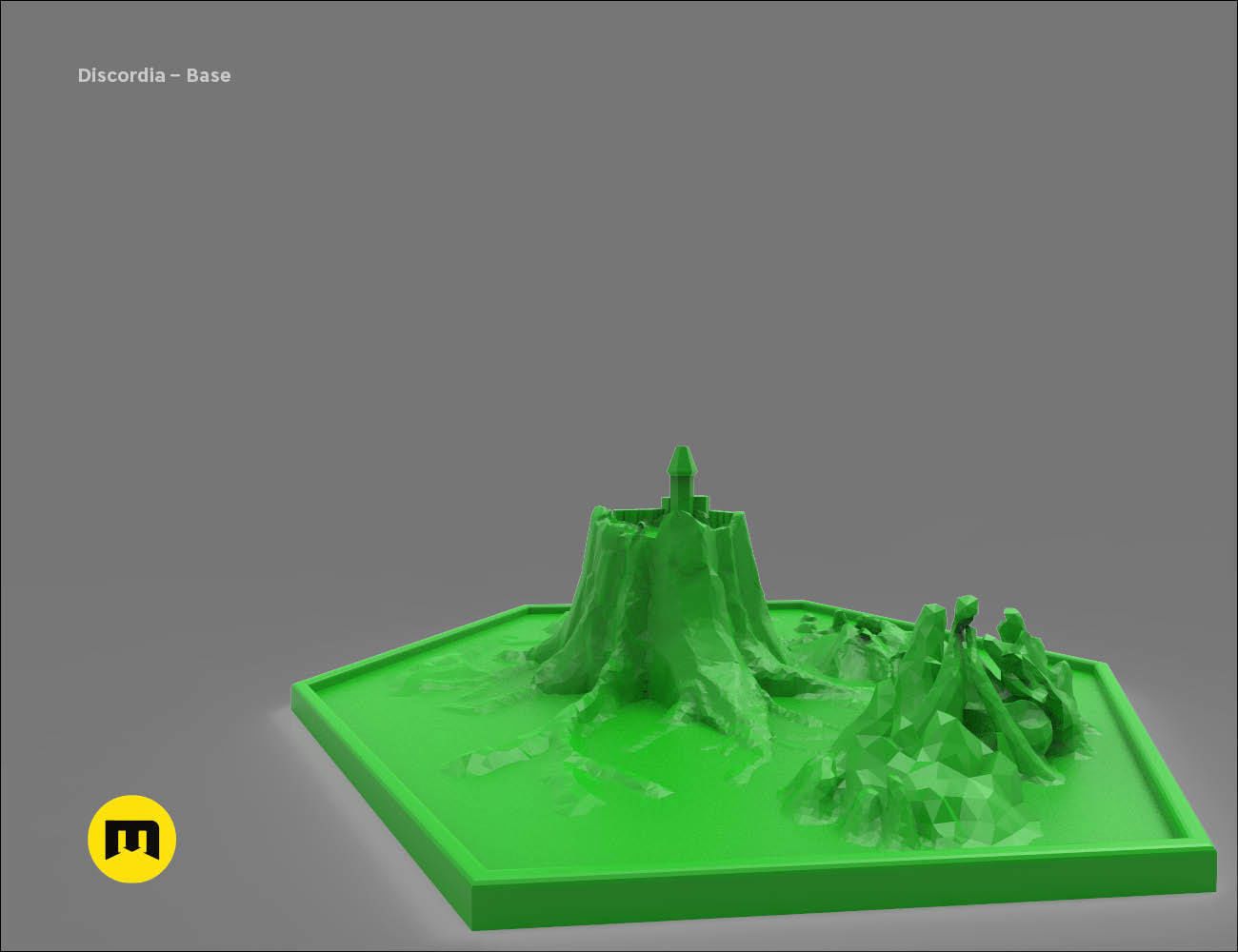 Discordia Forest board game figures 3D print model_20