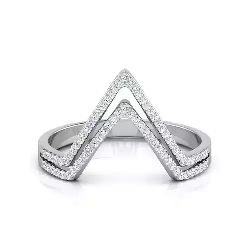 Dual Pyramid Ring