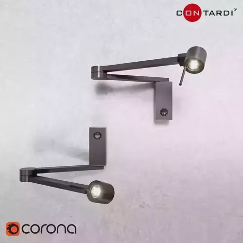 Manhattan Lamp - Contardi 3D model