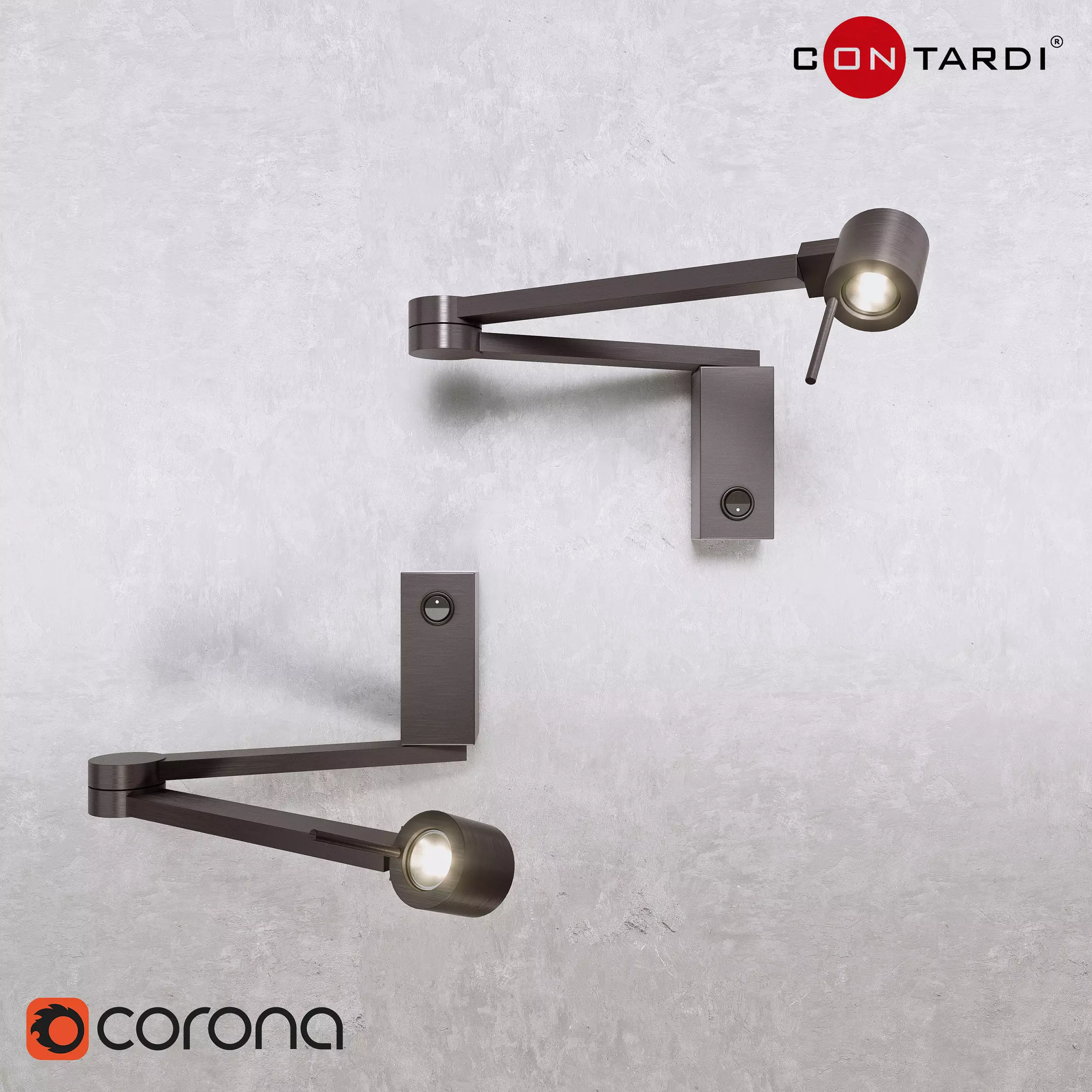 Manhattan Lamp - Contardi 3D model_0