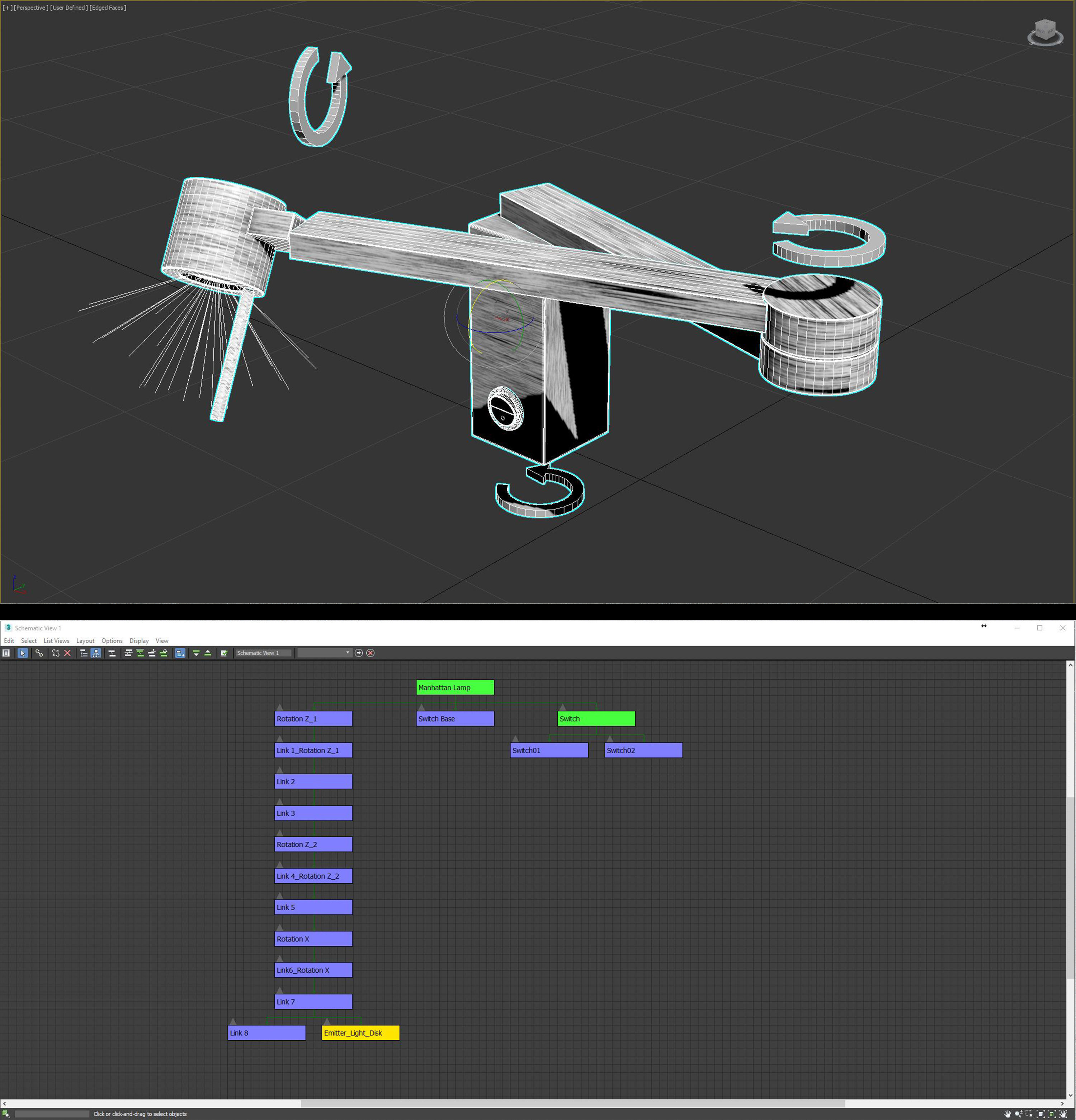 Manhattan Lamp - Contardi 3D model_4