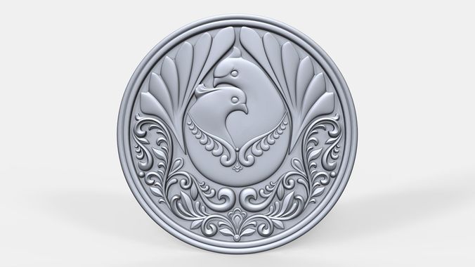 Doves pendant 3D print model
