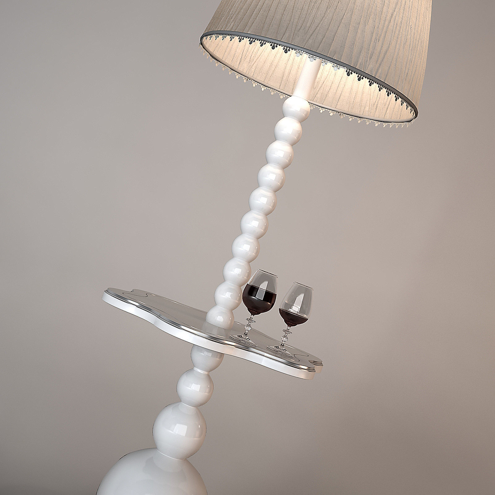 Bonne Nuit Floor Lamp 3D model_1
