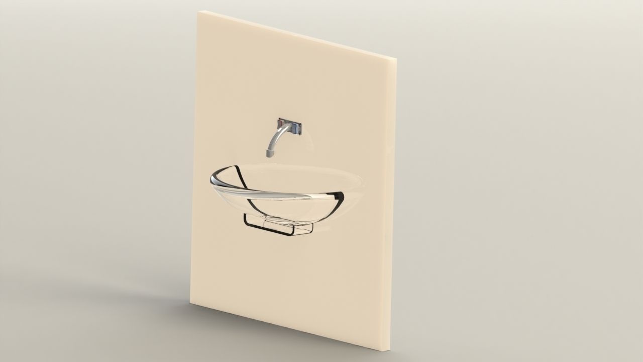 wash basin Free 3D model_1