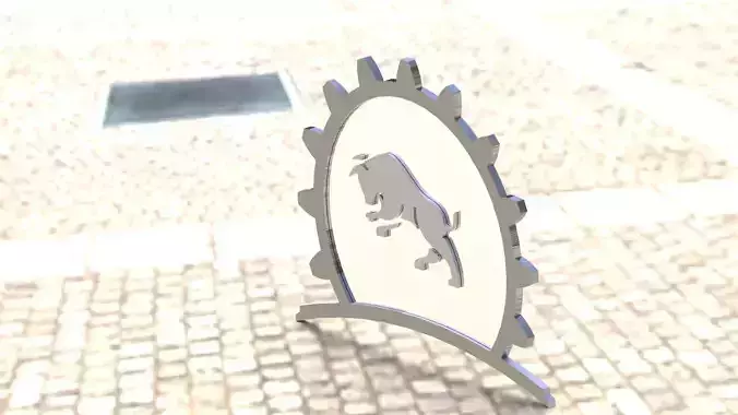 URBEE 2 logo Free 3D model