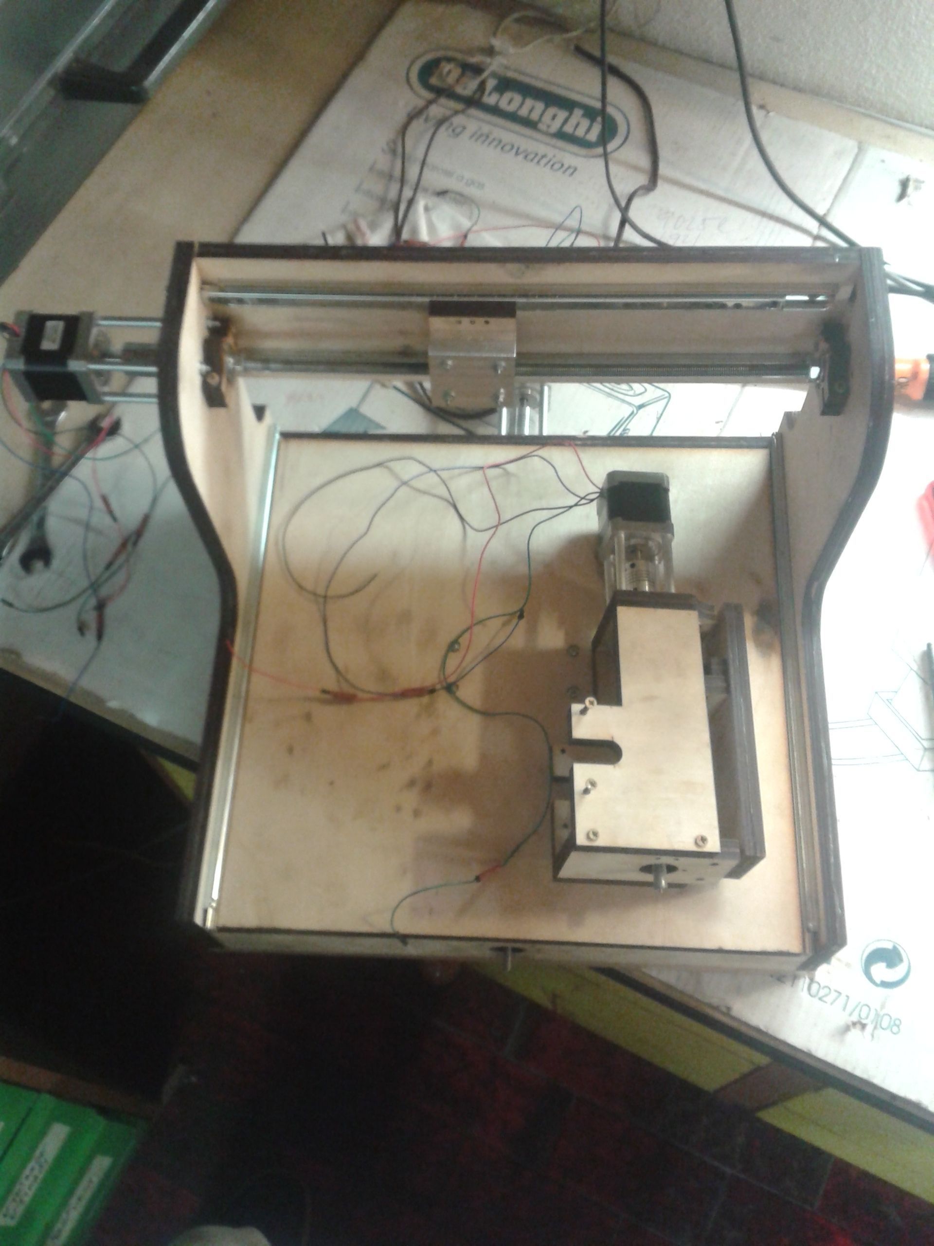 Student 3 axis CNC  Free 3D model_10
