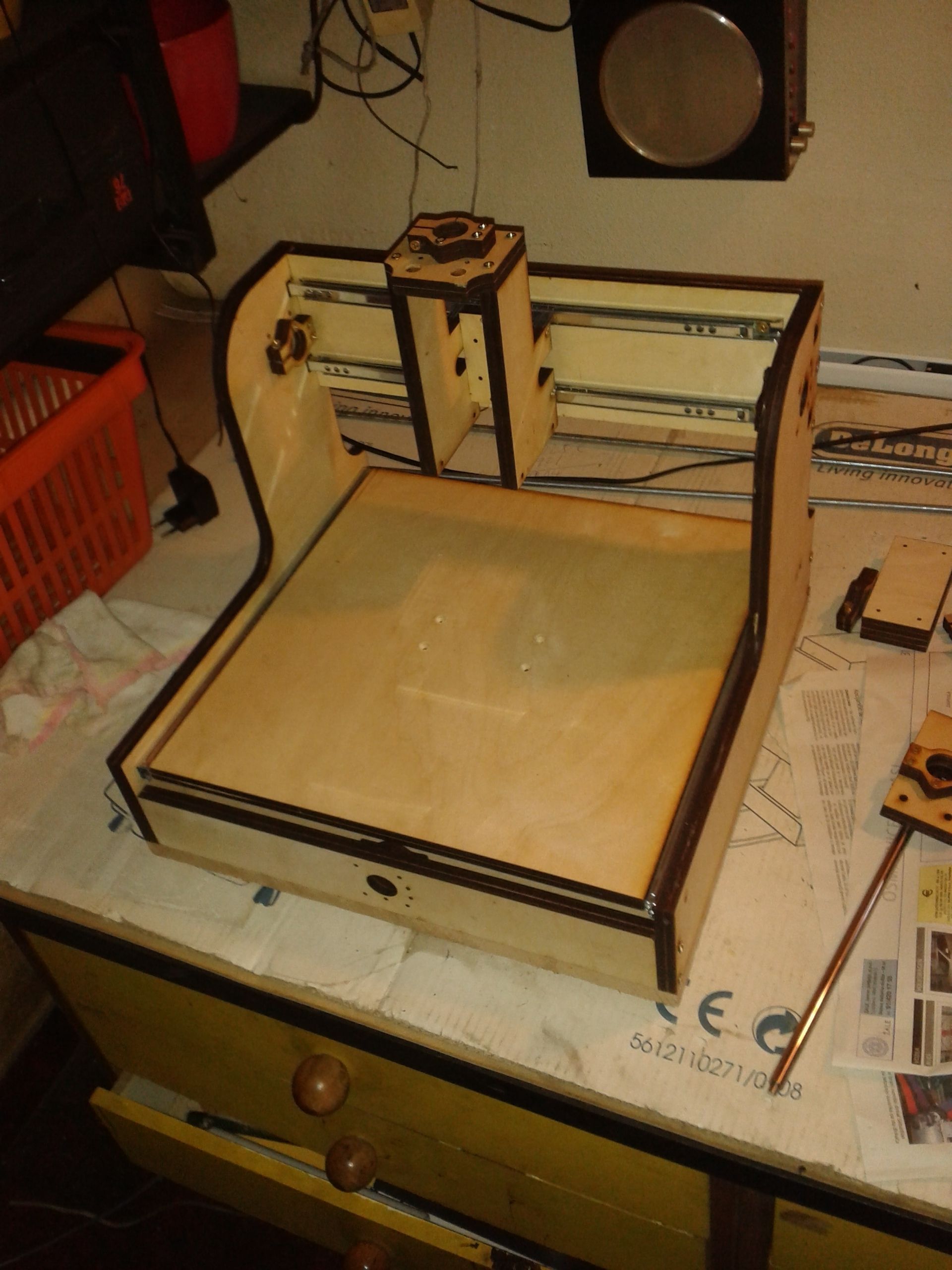 Student 3 axis CNC  Free 3D model_5