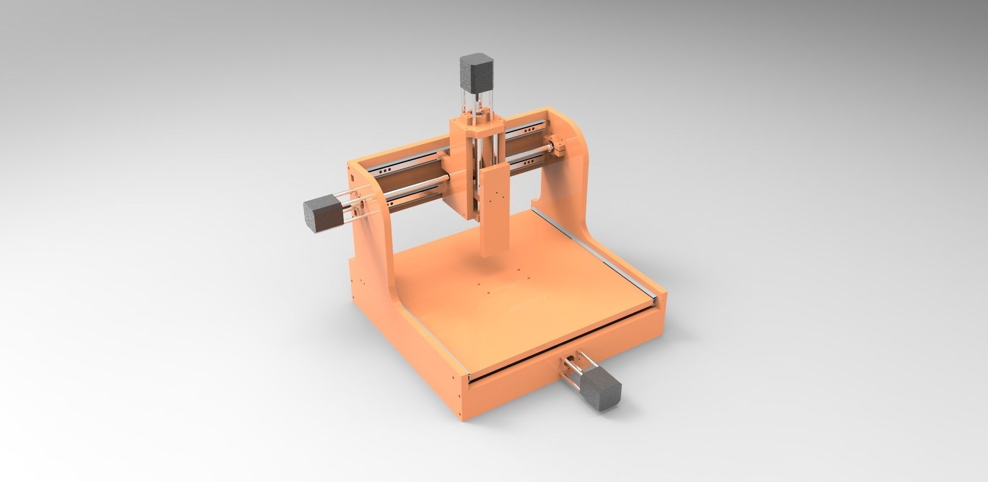 Student 3 axis CNC  Free 3D model_3