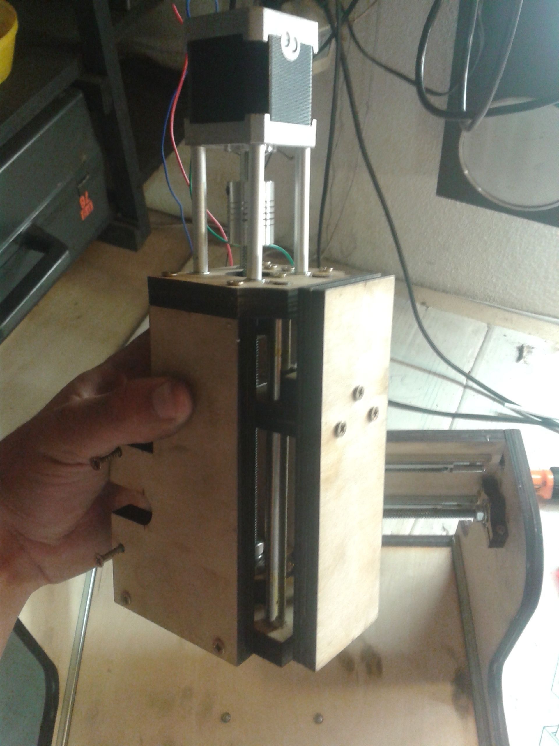 Student 3 axis CNC  Free 3D model_6