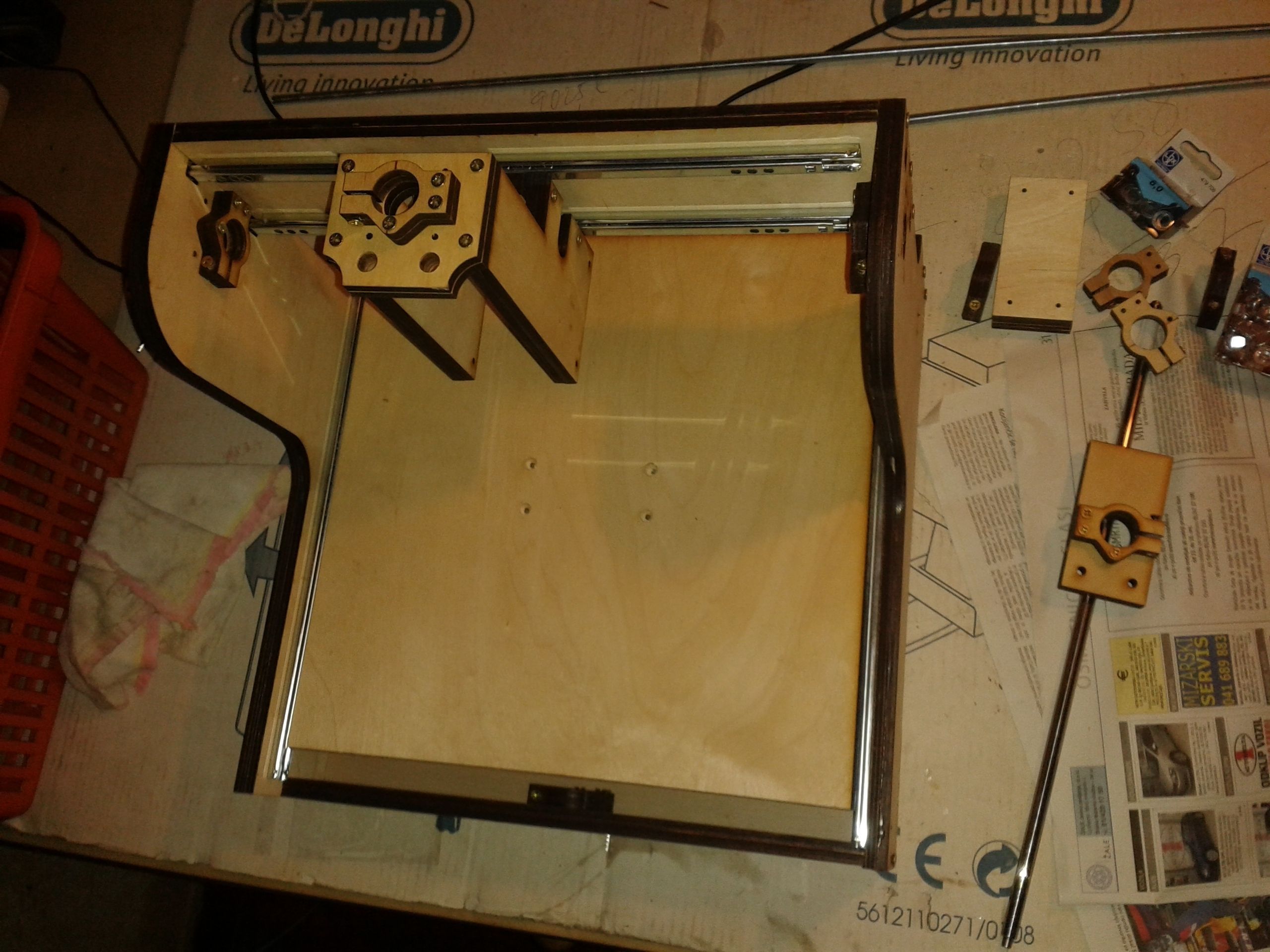 Student 3 axis CNC  Free 3D model_4