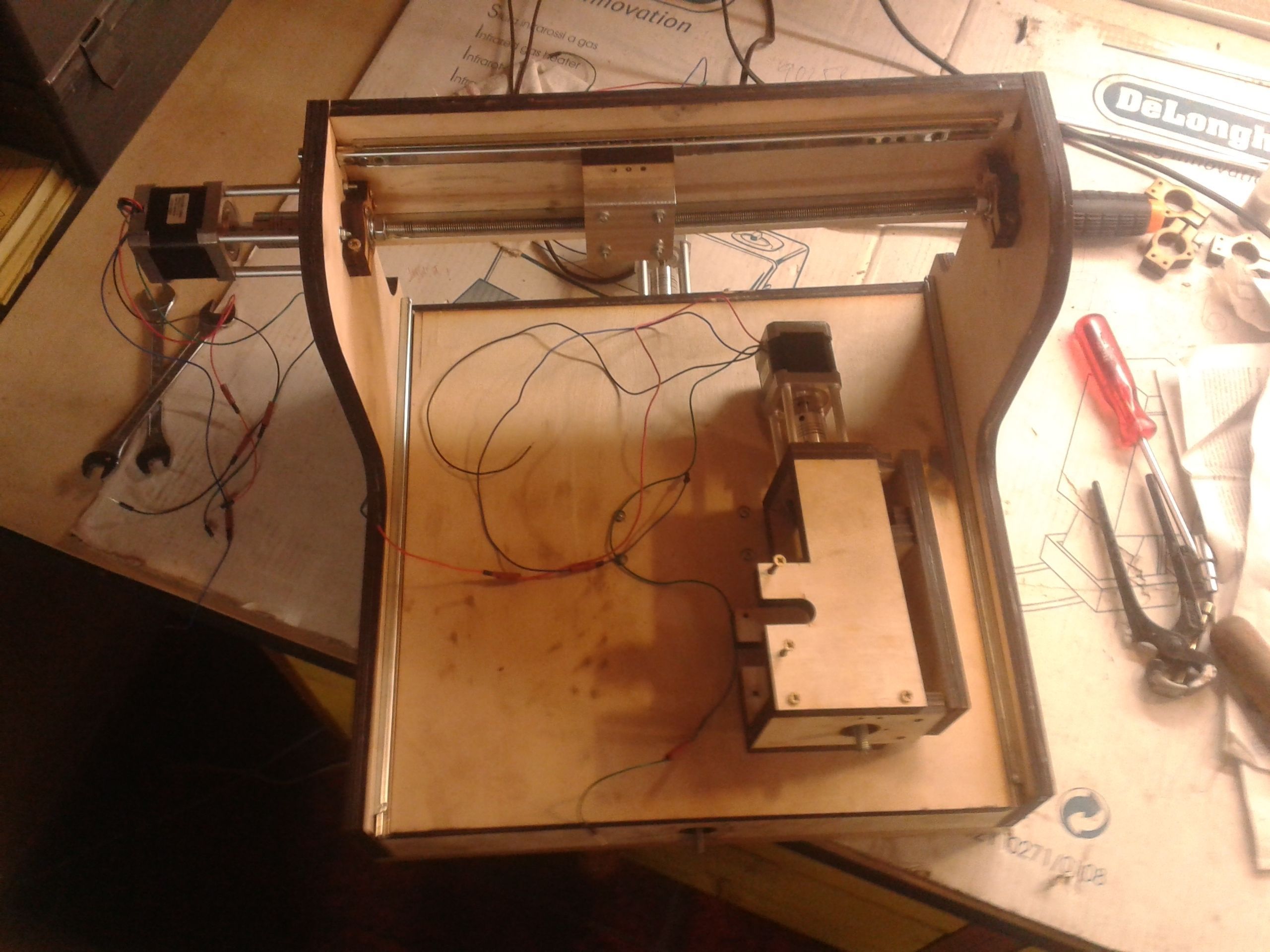 Student 3 axis CNC  Free 3D model_8