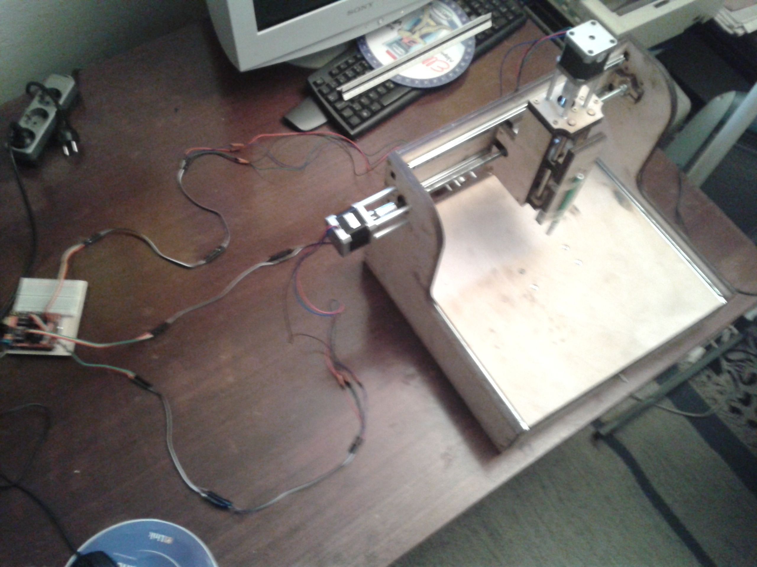 Student 3 axis CNC  Free 3D model_11