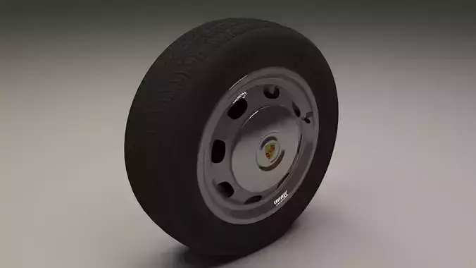 Porsche 356 Wheel 3D model