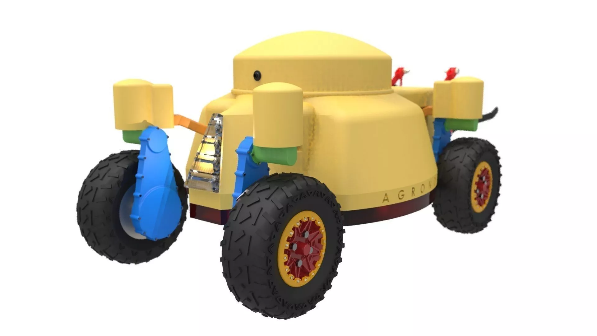 AGRONO toy vehicle with wheels Free 3D model